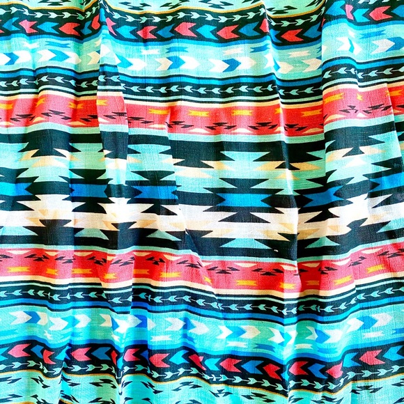 Like-New Southwest Vibes Aztec Skirt - Picture 2 of 5